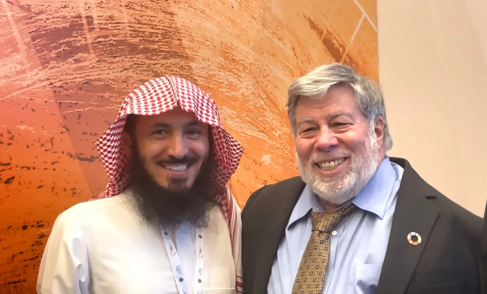 With Steve Wozniak